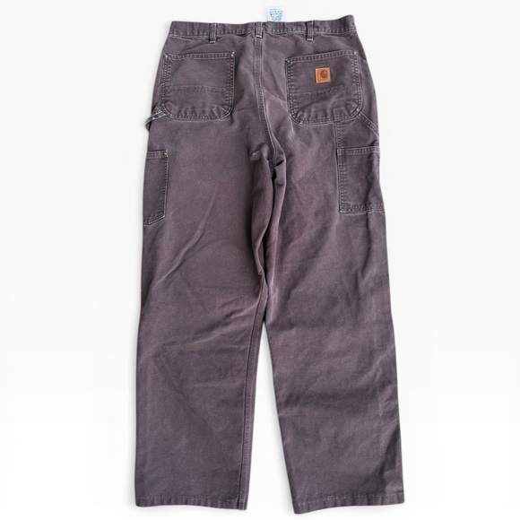Carhartt Other - Carhartt B136 Double Knee Loose Original Fit Pants Faded Brown DKB 35x31